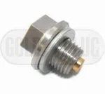 Gold Plug Stainless Steel Magnetic Oil Drain M14x1.5 Ap02 Includes Washer. Fixed Price $24.00.