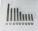 Small Block Ford 289 302 351w Sbf Water Pump Bolts Passenger Inlet Stainless Kit. Fixed Price $15.22.