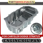Aluminum Engine Oil Pan For Chrysler Sebring Voyager Dodge L4 2.4l. Fixed Price $71.99.