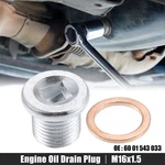 M16x1.5 Steel Engine Oil Drain Plug Screw With Gasket For Nissan Silver. Fixed Price $15.19.