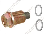 Bmw 18mm Magnetic (1) Oil Drain Plug + (2) Gasket /seal Rings (3pc Kit). Fixed Price $13.21.
