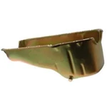 Milodon 31503 Oil Pan Steel Gold Iridite 5 Qt. For Chevy Small Block. Fixed Price $332.60.