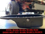 Honda B-series Turbo Oil Pan 10an Bung Tig Welded B16 B18 B20 Vtec Civic Integra. Fixed Price $155.95.