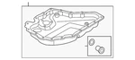 Genuine Volkswagen Lower Oil Pan 06k-103-600-aa. Fixed Price $270.24.