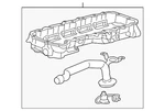 Genuine Gm Oil Pan 12738464. Fixed Price $152.99.