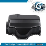 Engine Oil Pan Steel For Chrysler Dodge Daytona Spirit Plymouth Acclaim 86-1995. Fixed Price $45.07.