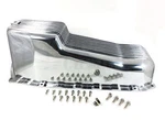 86-up Small Block Chevy Aluminum Oil Pan 283-350 One Piece Rear Main Seal. Fixed Price $99.95.