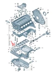 New Audi A6 Avant C6 Engine Oil Pan 07l115289b Original. Fixed Price $33.30.