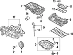 Genuine Volkswagen Lower Oil Pan 05e-103-600. Fixed Price $215.13.