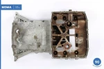 97-02 Jaguar Xk8 X100 Engine Upper Oil Pan W/ Temperature Sensor Nne1750ac Oem. Fixed Price $83.00.
