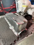 Chrome Finned Oil Pan Chevy Ford Chevrolet Car Truck. Fixed Price $50.00.