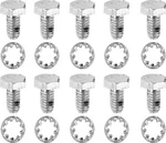 1955-95 Chevrolet; Hex Head Timing Cover Bolt Set; With Star Washers; Chrome. Fixed Price $29.99.