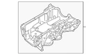 Genuine Nissan Oil Pan 11110-5rb0a. Fixed Price $249.84.