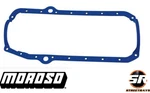 Moroso Oil Pan Gasket 93150 1pc Rubber Steel Core, 2pc Rear Main For Pre-85 Sbc. Fixed Price $57.99.
