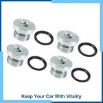 Pack(4) M18x1.5 Steel Engine Oil Drain Plug Screw For Bmw 545i 550i Silver Tone. Fixed Price $13.49.