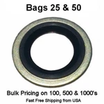 M14 Metal Rubber Oil Drain Plug Gaskets Fits Ford Dorman 097-025. Fixed Price $12.49.
