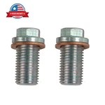 M14x1.5 2x Steel Oil Drain Bolt Copper Seal Washer For Mercedes Benz Vaneo Cls. Fixed Price $10.97.