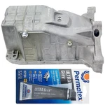 Engine Oil Pan W/ Drain Plug For 2007-2008 Honda Fit + Permatex Ultra Grey. Fixed Price $88.87.