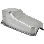 1986-up Stock Raw Steel Oil Pan, Fits Small Block Chevy. Fixed Price $84.99.
