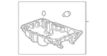 Genuine Honda Engine Oil Pan 06112-5j6-a00. Fixed Price $373.15.