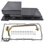 Aluminum Fabricated Oil Pan Kit For Gm Ls Ls1/ls2/ls3/ls6 Rear Sump, 7-qt, Black. Fixed Price $187.90.