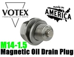 Stainless Steel Engine Oil Drain Plug With Neodymium Magnet (m14 X 1.5 Mm). Fixed Price $24.99.