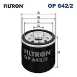 For Filtron Op 642/2 Oil Filter Dacia Logan, Sandero, Nissan Ku. Fixed Price $14.63.