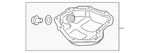 Genuine Nissan Oil Pan 11110-1kc0b. Fixed Price $160.63.