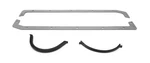 Oil Pan Gasket Set Sbc Iron Fits Eagle/gm Rocket Blk. Fixed Price $55.50.