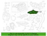 Genuine Oem Gm Cadillac Ct4 2.7l Oil Pan Lower Crankcase 12724346. Fixed Price $339.96.