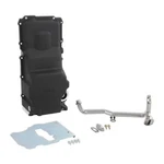 302-3bk Holley Gm Ls Swap Oil Pan - Black Most Front Clearance. Fixed Price $526.95.