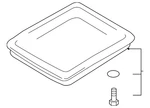 Genuine Nissan Transmission Oil Pan 31390-1xf0b. Fixed Price $37.10.