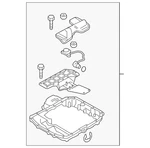 Genuine Mazda Upper Oil Pan N3r1-10-380b. Fixed Price $598.68.