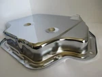 Turbo 400 Chevy Chrome Transmission Oil Pan T400 Th400 T-400 Th-400 Sbc Bbc Gm. Fixed Price $39.95.