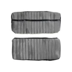 Brothers Trucks 05-290 Seat Upholstery Kit - Cloth/vinyl Black/silver For C/k. Fixed Price $569.49.