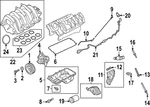 Genuine Ford Oil Pan Ml3z-6675-c. Fixed Price $141.67.