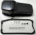 Sb Chevy Sbc Black Oil Pan W/ Bolts & Gaskets 4qt 283 327 307 350 400 Hot Rod. Fixed Price $107.95.