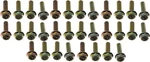 32 Pieces Engine Oil Pan Bolt M8x1.25x.25 Dodge Ram 5.9l 6.7l Cummins 68038160aa. Fixed Price $61.16.