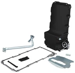 Oil Pan Engine Swap Cast Alum Black 6.0 Quart Capacity 4.25" Stroke Clearance Ch. Fixed Price $399.99.