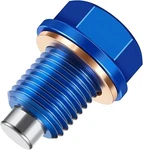 M12 X 1.25 Magnetic Oil Drain Plug With Crush Washer Gaskets. Fixed Price $14.02.