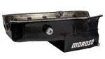 Moroso #21323 Oil Pan Steel 7 Qt. 7.5" Deep Small Block Chevy 2-pc Black Powder. Fixed Price $242.99.
