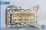 97-02 Jaguar Xk8 X100 Engine Upper Oil Pan W/ Temperature Sensor Nne1750ac Oem. Fixed Price $83.00.