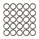 Car Engine Exhaust Hull For Yamento Seals Flat Washers Tone M18 25pcs. Fixed Price $9.06.