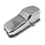 Chevy Sbc 350 2pcs Rms 1980-85 P/side Replacement Oil Pan Chrome. Fixed Price $74.00.