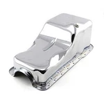 1962-78 Ford/mercury; 221/260/289/302; Front Sump Oil Pan; Chrome Finish. Fixed Price $69.99.