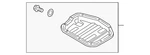 Genuine Nissan Oil Pan 11110-3ts1b. Fixed Price $164.99.
