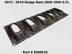 5289532 13 To 18 Ram 2500 6.7l Cummins Engine Oil Pan Baffle Spacer Stiffener. Fixed Price $109.00.