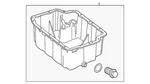 Genuine Mercedes-benz Oil Pan 642-010-14-28. Fixed Price $176.68.