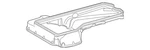 Genuine Mercedes-benz Oil Pan 275-014-08-02. Fixed Price $227.55.
