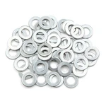 X Autohaux 50pcs Engine Oil Crush Washers Drain Plug Gaskets 10mm Silver Tone. Fixed Price $10.10.